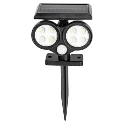 Gartendekoration ·Solarleuchten|Gartendekoration ·Led-Leuchten|Die moderne Hausfrau Solar-LED-Sicherheitsstrahler „2 in1“