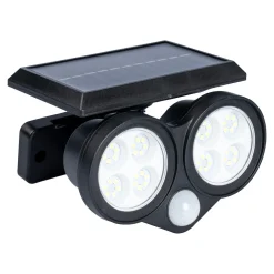 Gartendekoration ·Solarleuchten|Gartendekoration ·Led-Leuchten|Die moderne Hausfrau Solar-LED-Sicherheitsstrahler „2 in1“