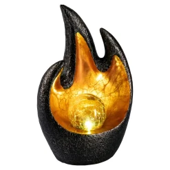 Gartendekoration ·Solarleuchten|Gartendekoration ·Led-Leuchten|Die moderne Hausfrau Solarleuchte Feuerstelle