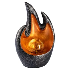 Gartendekoration ·Solarleuchten|Gartendekoration ·Led-Leuchten|Die moderne Hausfrau Solarleuchte Feuerstelle