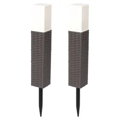 Gartendekoration ·Solarleuchten|Gartendekoration ·Led-Leuchten|Die moderne Hausfrau Solarleuchten „XXL“, 2 Stück