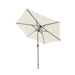 Sonnenschutz & Sonnenschirme|Die moderne Hausfrau Solar-Sonnenschirm "Sternenhimmel" creme