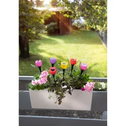 Gartendekoration ·Solarleuchten|Gartendekoration ·Led-Leuchten|Die moderne Hausfrau Solar-Tulpen 