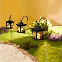 Gartendekoration ·Solarleuchten|Gartendekoration ·Led-Leuchten|Die moderne Hausfrau Solar-Wegleuchte 