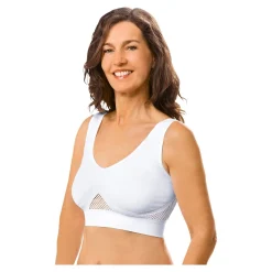 Bh'S|Die moderne Hausfrau Sommer-BH "Atmungsaktiv" weiß