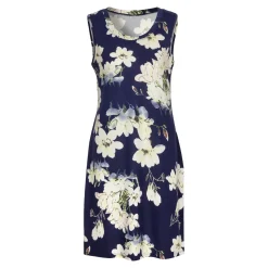 Kleider & Röcke|Die moderne Hausfrau Sommerkleid blau/weiß