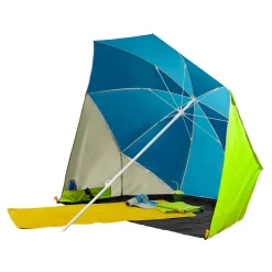 Sonnenschutz & Sonnenschirme|Die moderne Hausfrau Sonnenschirm-Muschel "Clou" blau