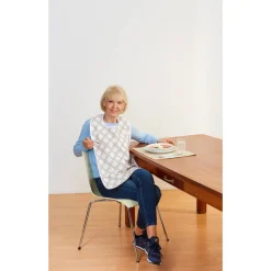 Ess- & Trinkhilfen|Die moderne Hausfrau Speiseschürze braun (kariert)