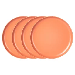 Teller|Die moderne Hausfrau Speiseteller „Basic“, 4 Stück apricot