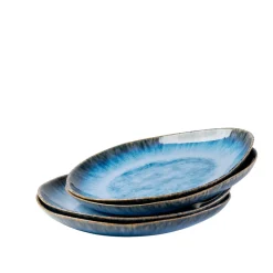 Geschirrsets|Die moderne Hausfrau Speiseteller-Set, Steinzeug Wilde Schlucht