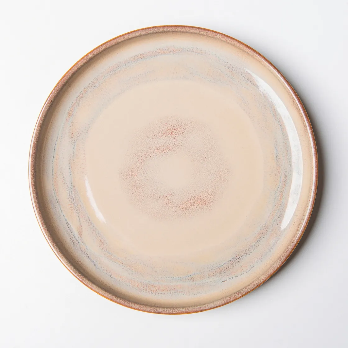 Geschirrsets|Die moderne Hausfrau Speiseteller-Set, Steinzeug Nebelwald