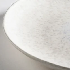 Geschirrsets|Die moderne Hausfrau Speiseteller-Set, Steinzeug Alpenwiese Creme