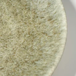 Geschirrsets|Die moderne Hausfrau Speisteller-Set, Steinzeug Moos'N'Stein Grün