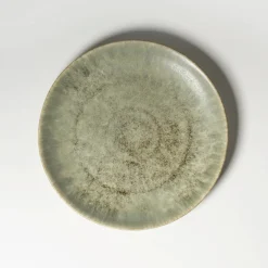 Geschirrsets|Die moderne Hausfrau Speisteller-Set, Steinzeug Moos'N'Stein Grün