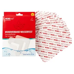 Hausapotheke ·Pflaster|Die moderne Hausfrau ﻿Spezialpflaster "wasserfest", 5 Stück