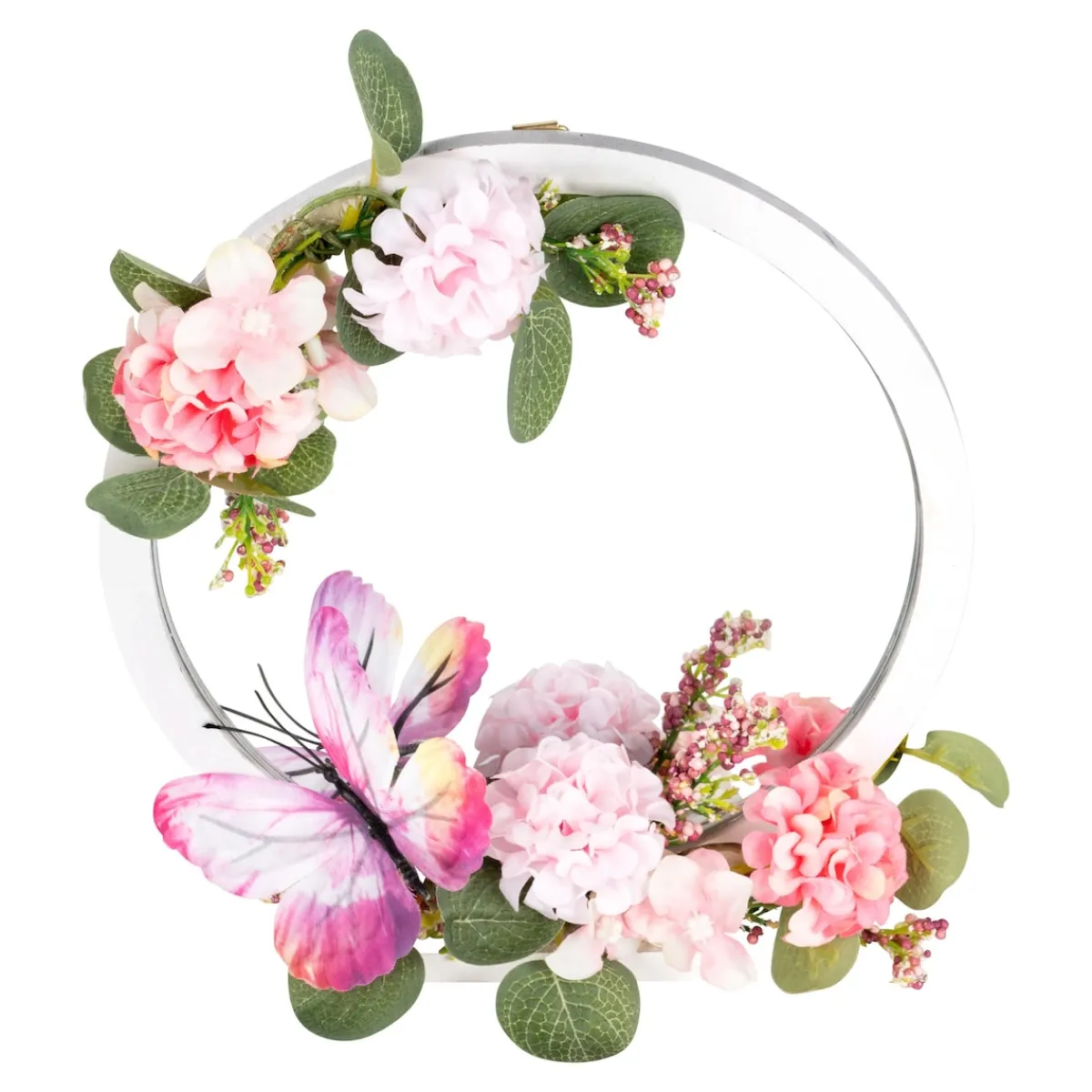 Die moderne Hausfrau Spiegel mit Sommerblumen