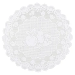 Die moderne Hausfrau Spitzendeckchen „Früchte“