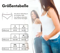 Inkontinenzhosen|Die moderne Hausfrau Spitzen-Slip mit Saugeinlage Schwarz