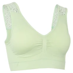 Bh'S|Die moderne Hausfrau Spitzen-Soft-BH hellgrün