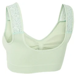 Bh'S|Die moderne Hausfrau Spitzen-Soft-BH hellgrün