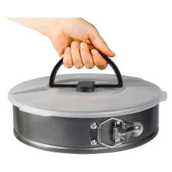 Backformen|Die moderne Hausfrau Springform mit Transportdeckel