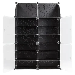 Schränke & Regale·Schuhregale & Schuhbänke|Die moderne Hausfrau Steckbarer Schuhschrank mit Ablage „Trend“