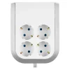 Mehrfachsteckdosen|Bürobedarf|Die moderne Hausfrau Steckdosenerweiterung 4er