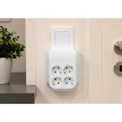 Mehrfachsteckdosen|Bürobedarf|Die moderne Hausfrau Steckdosenerweiterung 4er