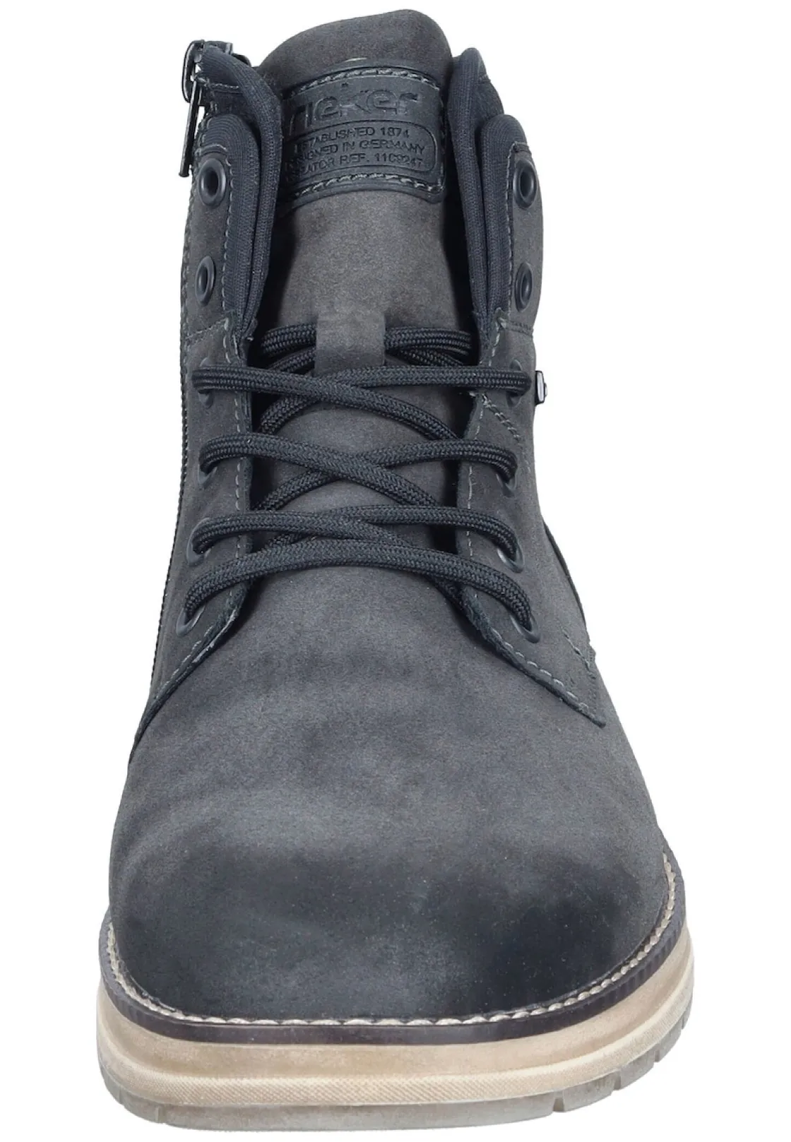 Stiefel|Die moderne Hausfrau Stiefel grau