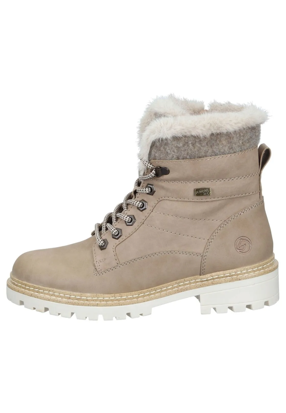 Stiefeletten|Die moderne Hausfrau Stiefeletten beige