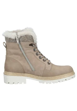 Stiefeletten|Die moderne Hausfrau Stiefeletten beige