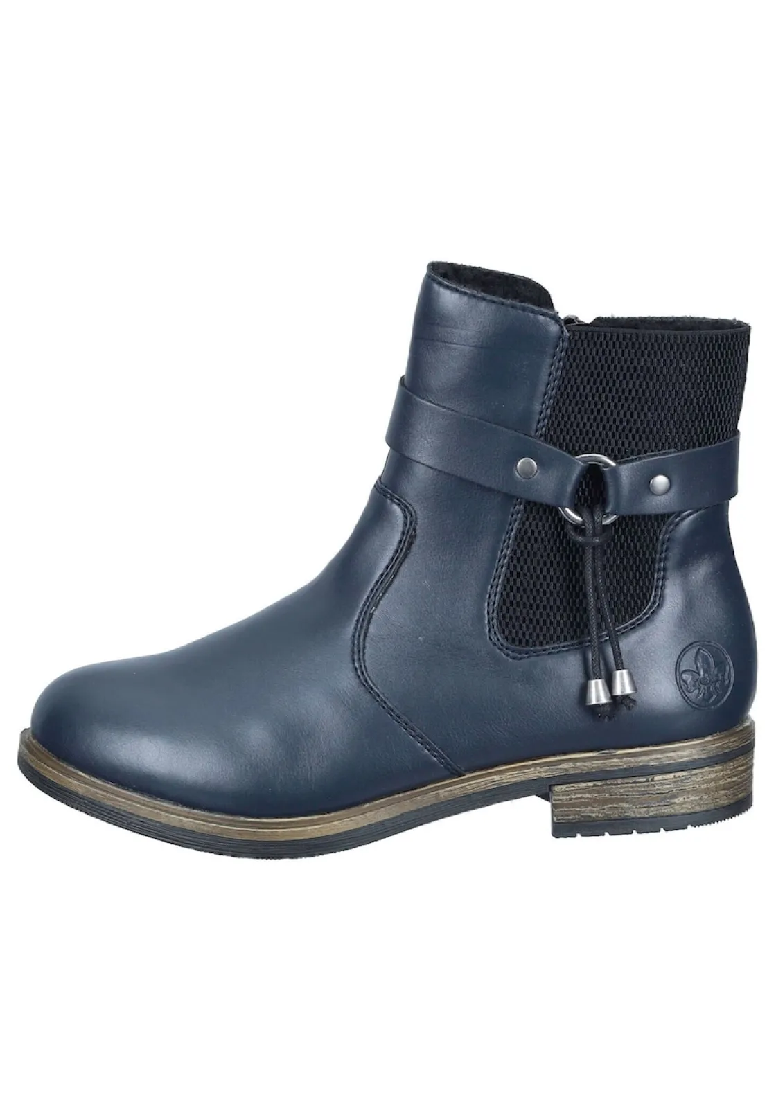 Stiefeletten|Die moderne Hausfrau Stiefeletten blau