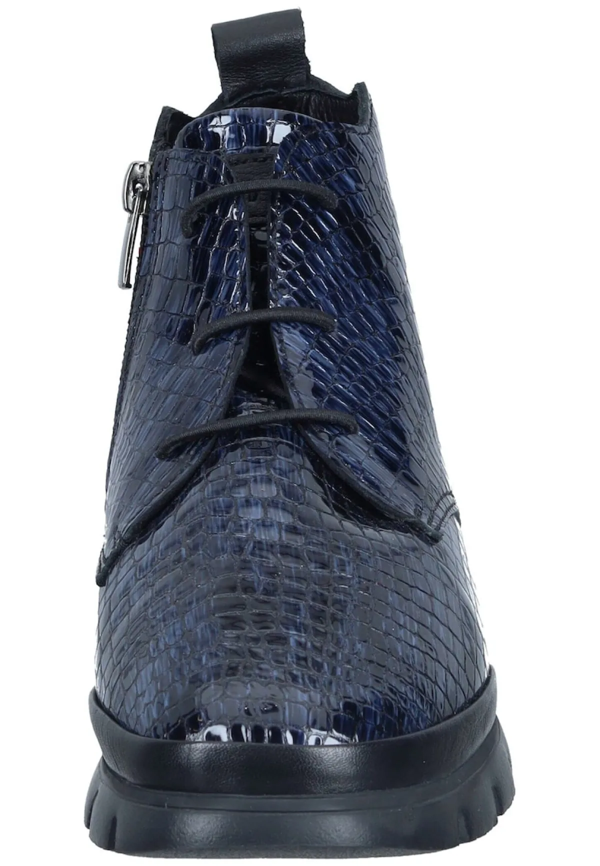 Damen Die moderne Hausfrau Stiefeletten blau