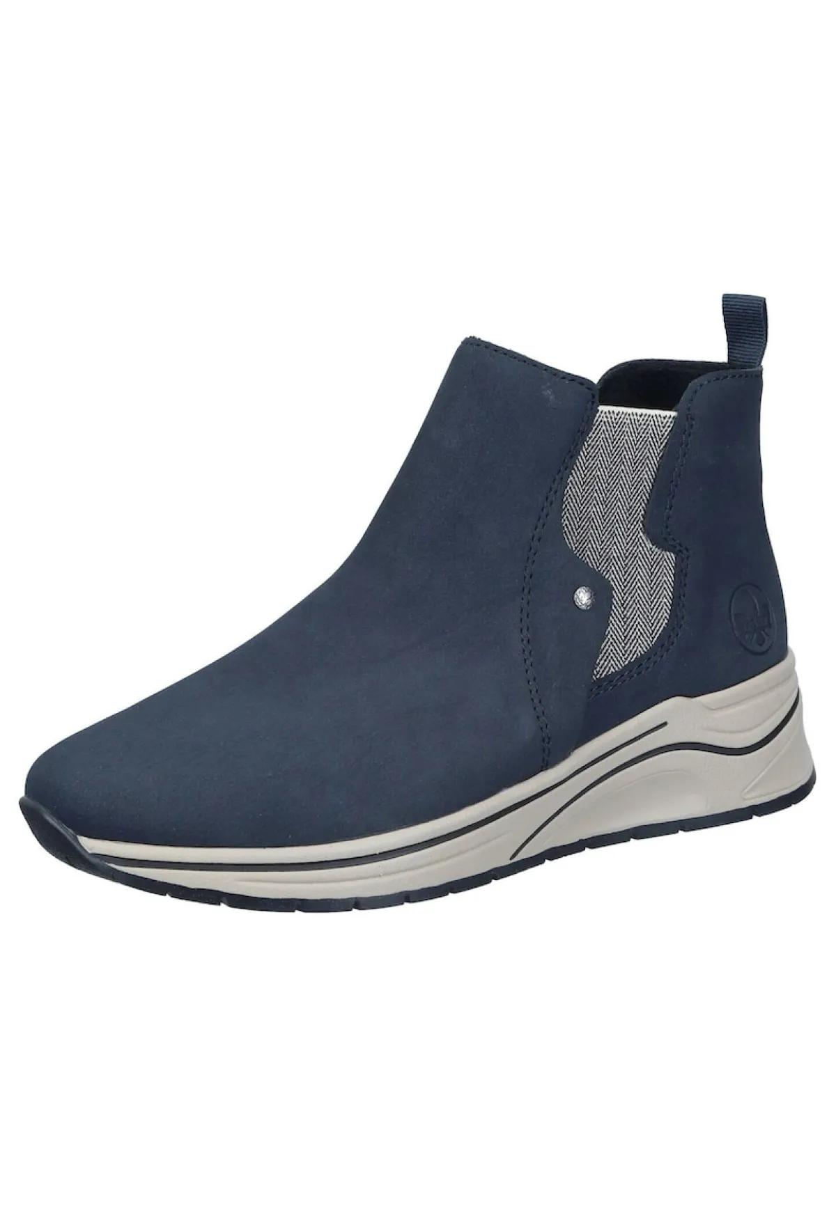 Damen Die moderne Hausfrau Stiefeletten blau