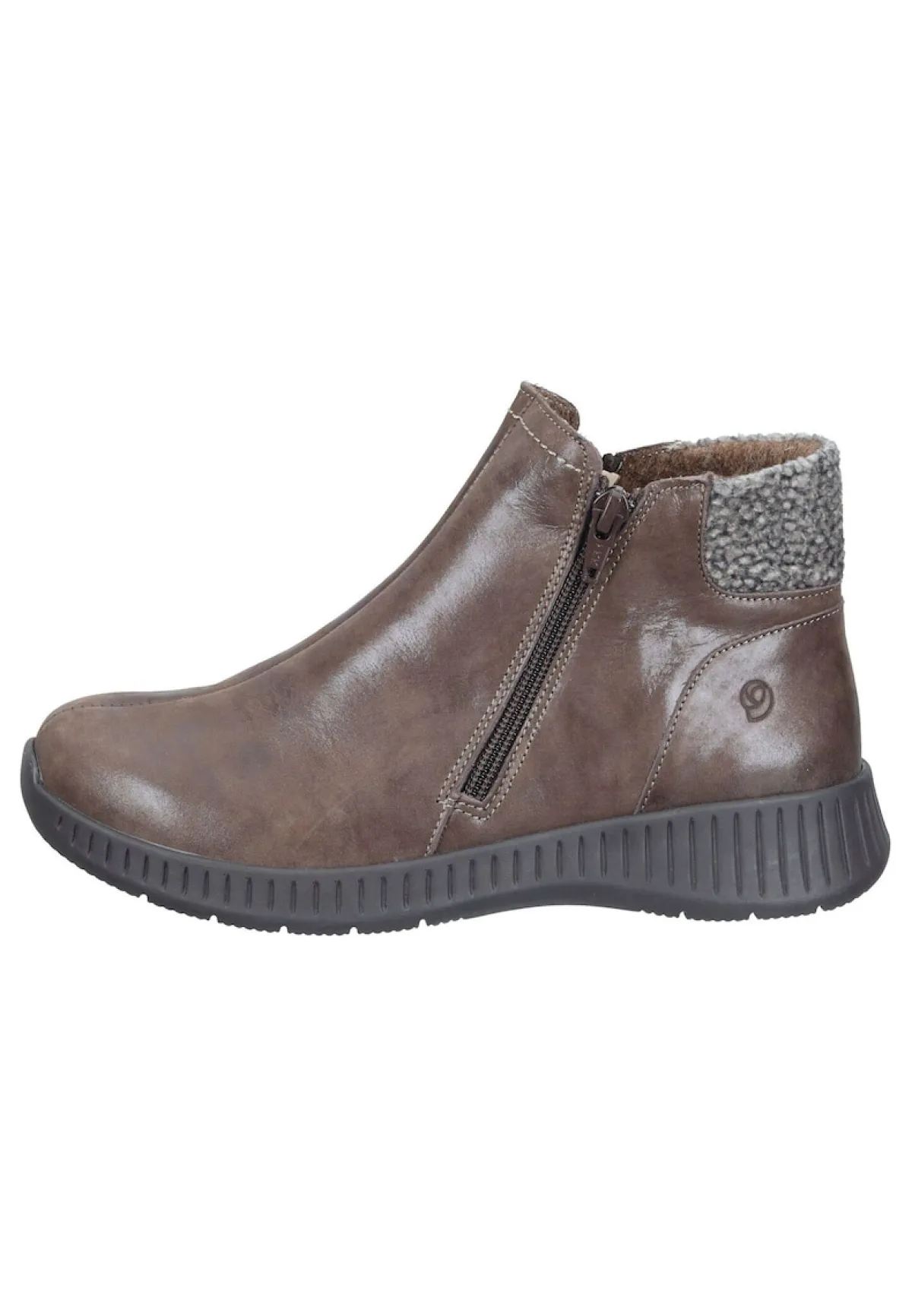 Damen Die moderne Hausfrau Stiefeletten braun