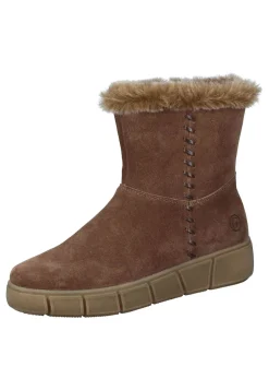 Stiefel|Die moderne Hausfrau Stiefeletten braun