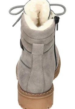 Stiefeletten|Die moderne Hausfrau Stiefeletten grau