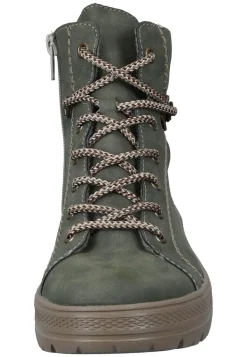 Stiefeletten|Die moderne Hausfrau Stiefeletten grün