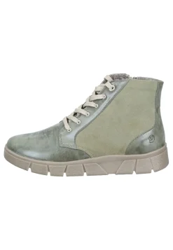 Stiefeletten|Die moderne Hausfrau Stiefeletten grün