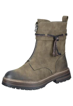 Stiefeletten|Die moderne Hausfrau Stiefeletten grün