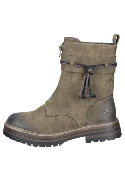 Stiefeletten|Die moderne Hausfrau Stiefeletten grün