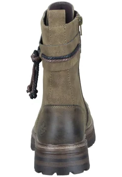 Stiefeletten|Die moderne Hausfrau Stiefeletten grün