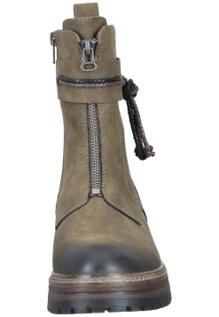 Stiefeletten|Die moderne Hausfrau Stiefeletten grün