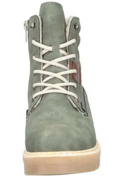 Stiefeletten|Die moderne Hausfrau Stiefeletten grün