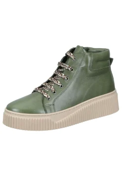 Stiefeletten|Die moderne Hausfrau Stiefeletten grün