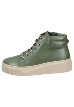 Stiefeletten|Die moderne Hausfrau Stiefeletten grün