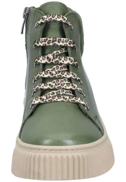 Stiefeletten|Die moderne Hausfrau Stiefeletten grün