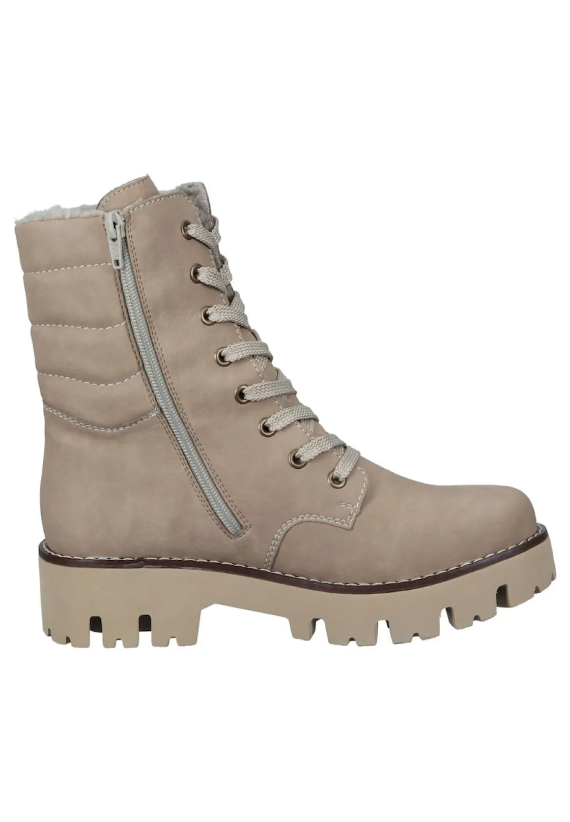 Stiefeletten|Die moderne Hausfrau Stiefeletten hellbraun