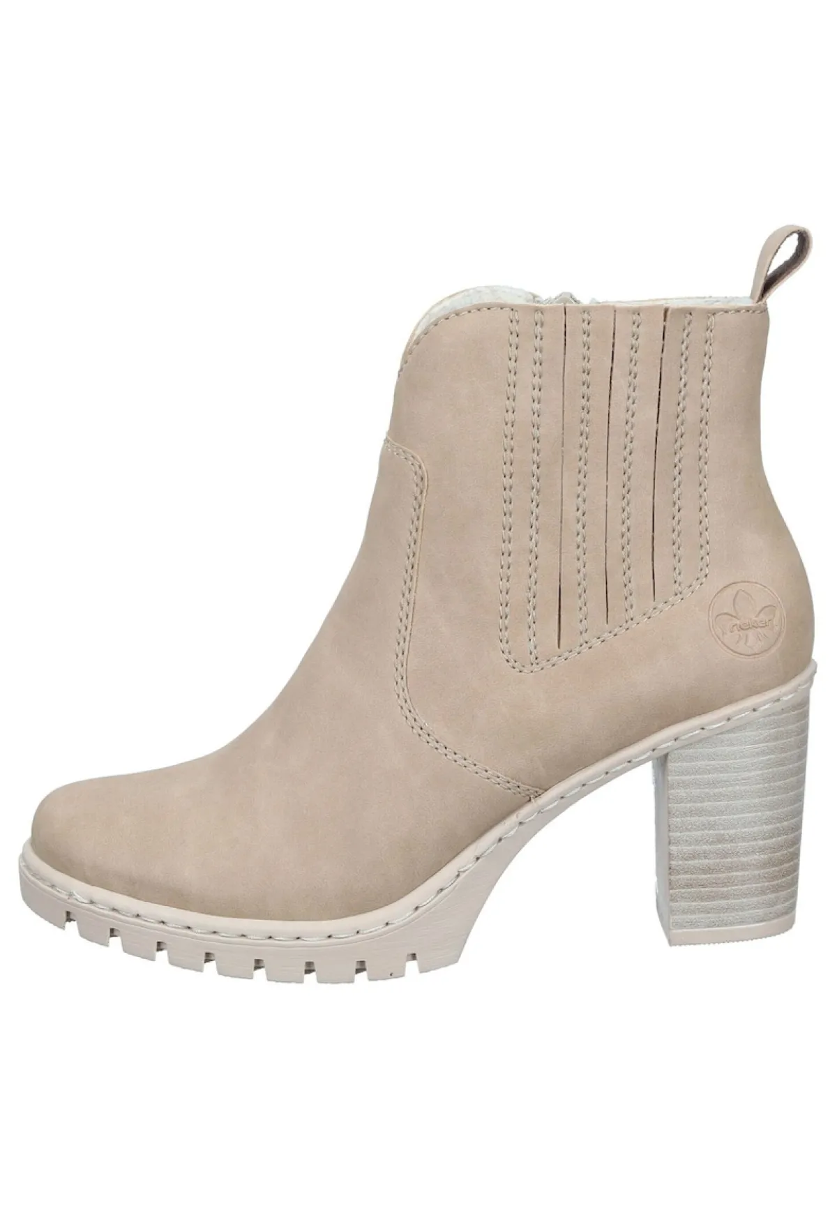 Damen Die moderne Hausfrau Stiefeletten hellbraun