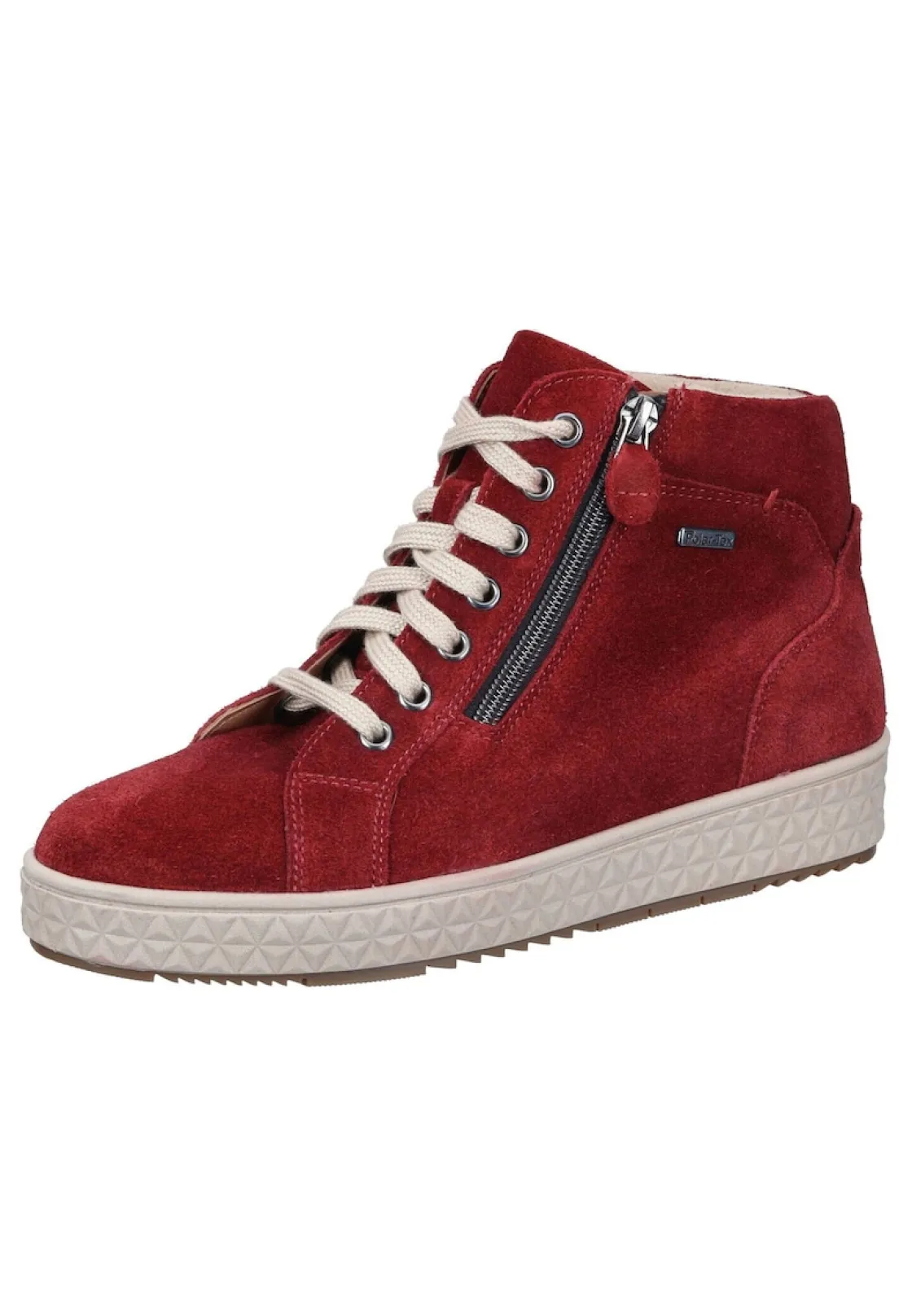 Stiefeletten|Die moderne Hausfrau Stiefeletten rot